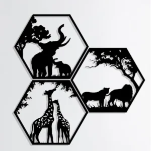 Wall Art - Afrikanische Wildtiere